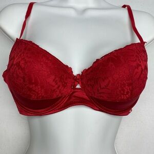 MM RED Push-up Plunge, 34B *P1043